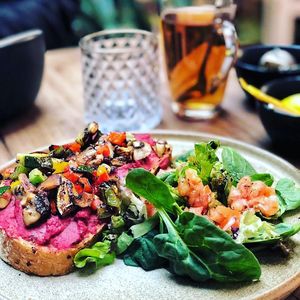 Super vegan toast at Mr NonNo in Rotterdam