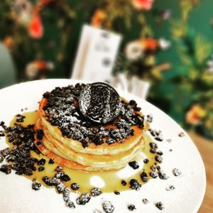 Oreo pancakes  at Mr NonNo in Rotterdam