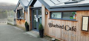 Front at The Bluebird Café by the Lake in Coniston