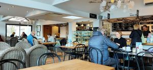 Inside at The Bluebird Café by the Lake in Coniston