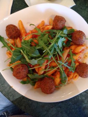 Penne mit Falafeln at Cafe Del Sol in Castrop-rauxel