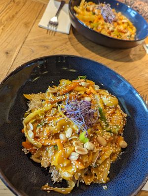 Veganes Curry mit Reis at Cafe Del Sol in Castrop-rauxel