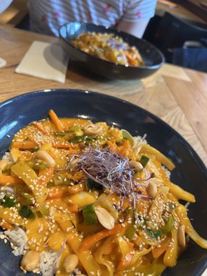 Curry Bowl mit Reis statt Quinoa   at Cafe Del Sol in Castrop-rauxel