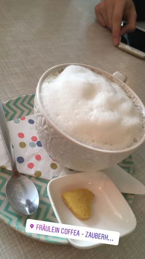 White hot chocolate at Fräulein Coffea in Bochum