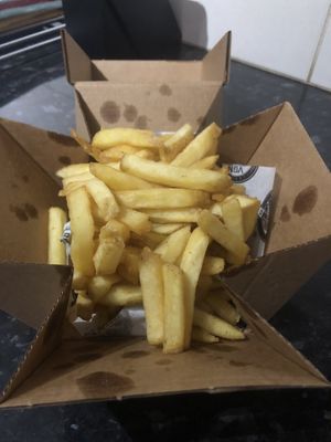 Portion of Skin on Fries  at VGN Boulevard in Stourbridge