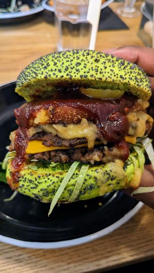 Hulk Smash at VGN Burger Club at VGN Boulevard in Stourbridge