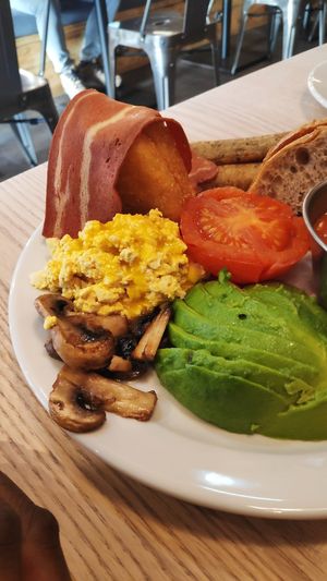 Close up breakfast at VGN Boulevard in Stourbridge