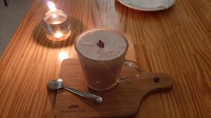 Latte de rosas at Purana in Sao Paulo