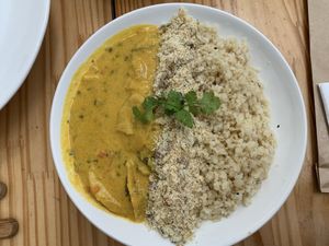 Moqueca de banana da terra at Purana in Sao Paulo