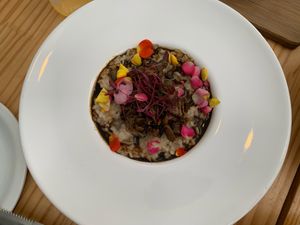 Risoto divino at Purana in Sao Paulo