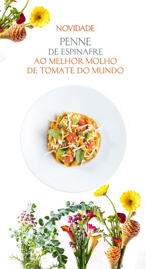 Penne ao Molho de Tomate at Purana in Sao Paulo