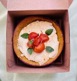 Quiche to go   at Purana in Sao Paulo