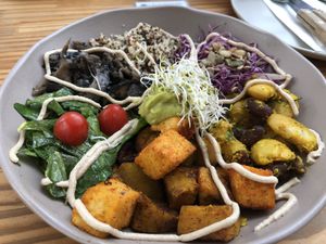 Bali bowl   at Purana in Sao Paulo