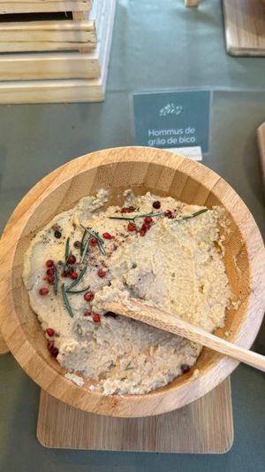 Hommus at Purana in Sao Paulo