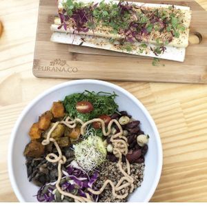 Bowl e pupunha  at Purana in Sao Paulo