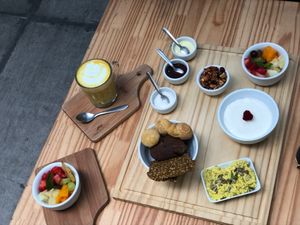 Tábua de café da manhã. Da pra dividir em 2 pessoas at Purana in Sao Paulo