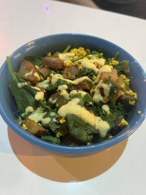 Tofu breakfast bowl   at Whole Harvest in Saratoga Springs