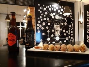 Croquetas de quinoa at Tacoa in Tenerife