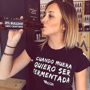 Nuestro lema siempre presente at Tacoa in Tenerife