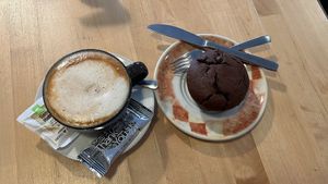   at Ledicia Café in A Coruna