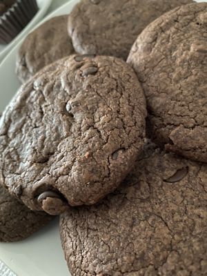 Cookies de chocolate at Ledicia Café in A Coruna