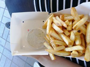 Classic fries and aioli at Lord of the Fries in Newtown