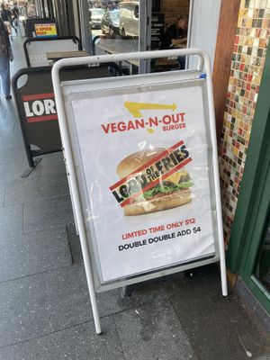 Limited time special they ran so your mileage may vary on what’s on the menu - but adding since they play around with things and it’s cool to know.  at Lord of the Fries in Newtown