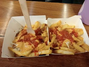 Spicy Poutine at Lord of the Fries in Newtown