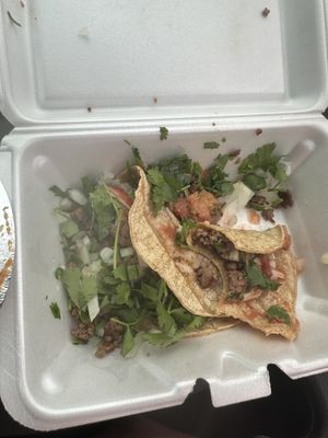 “Beef” tacos  at La Fiesta Chatham in Springfield