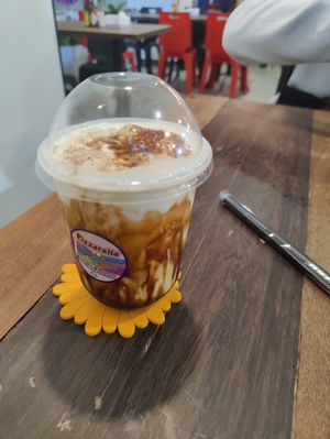 Miso milk at Miso Kimchi in Tanah Rata