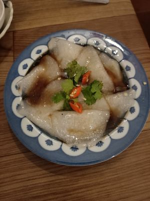 Coconut dumplings at Chay Corner in Da Nang