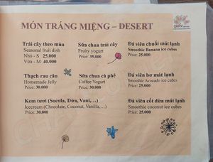 Menu #Veganuary at Chay Corner in Da Nang