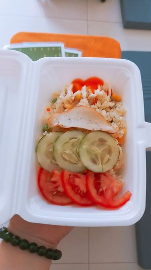 Fried rice at Chay Corner in Da Nang