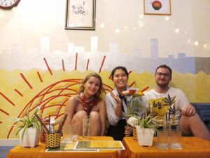 Customer at Chay Corner in Da Nang