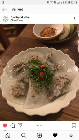 Dumplings at Chay Corner in Da Nang