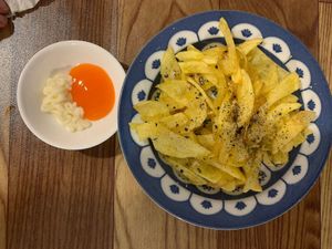 Potato chips at Chay Corner in Da Nang