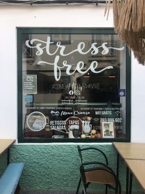 Restaurant  at Stressfree in Vila Nova De Milfontes