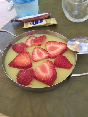 Leite creme vegan at Stressfree in Vila Nova De Milfontes