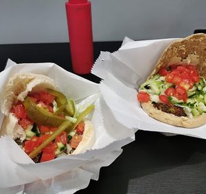 Falafel at Falafel Bar in Harrow