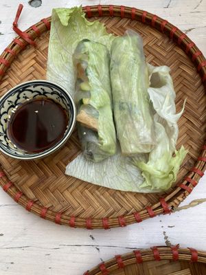 summer rolls   at Goc Pho in Frankfurt