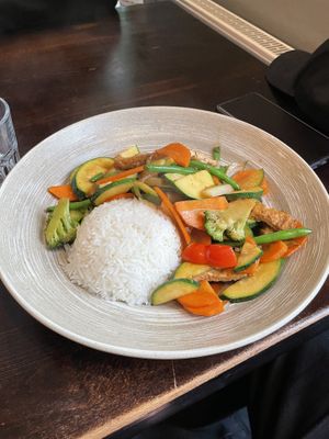 Rice with Tofu (No 32)  at Goc Pho in Frankfurt