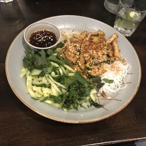 Rice noodles  at Goc Pho in Frankfurt