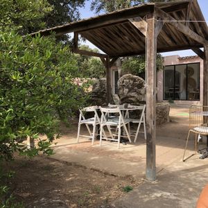 Yard   at Nymphea in Porto-vecchio