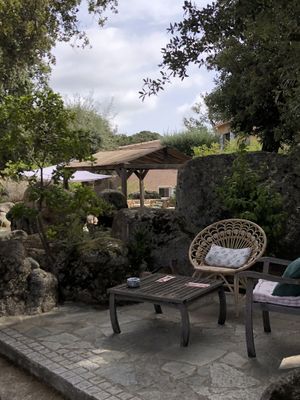 Yard   at Nymphea in Porto-vecchio