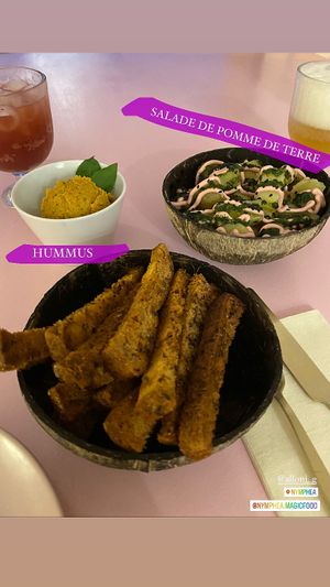 Menù del mese di Agosto 2023  at Nymphea in Porto-vecchio