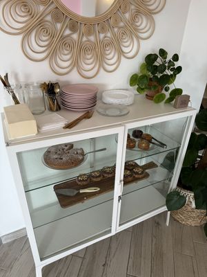 dessert choices of the day  at Nymphea in Porto-vecchio