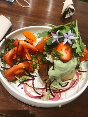 Focaccia at Gurou Street Food in La Rochelle