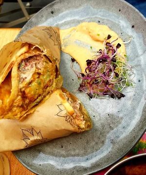 Burrito at Gurou Street Food in La Rochelle