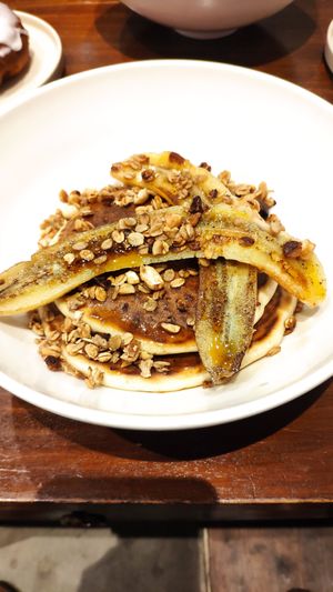 Pancakes sucrés at Gurou Street Food in La Rochelle