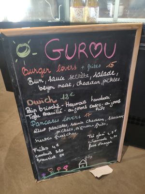 Daily Menu at Gurou Street Food in La Rochelle